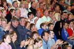Der HSG Fanblock dominierte die Geistalhalle